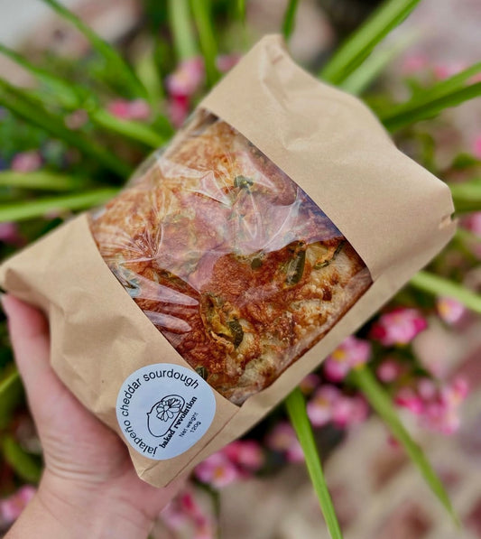 Cheddar Jalapeno Sourdough